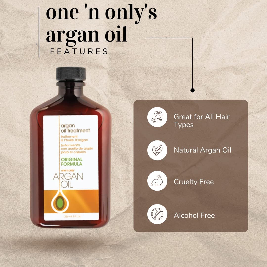 One N' Only Argan Oil Treatment, 3.4 Ounce (Pack of 3)